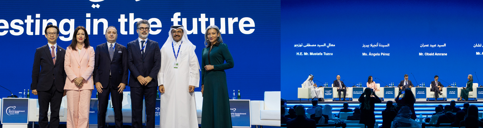H.E Dr. Al-Sada Joins World Investment Forum Panel on Energy Security